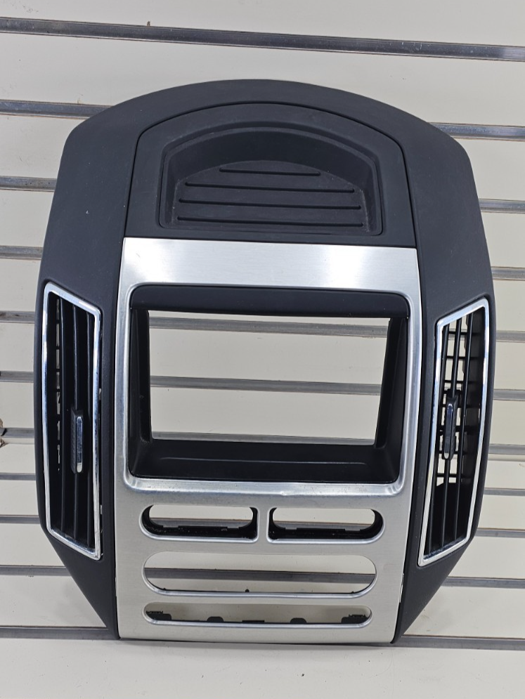 07-10 Ford Edge Center Front Dash Radio Bezel Trim Storage Climate Control Gray