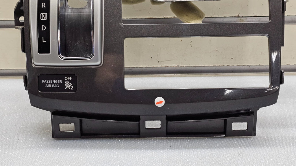 🔥11-14 NISSAN QUEST CENTER CONSOLE SHIFTER RADIO BEZEL TRIM PANEL COVER BLACK