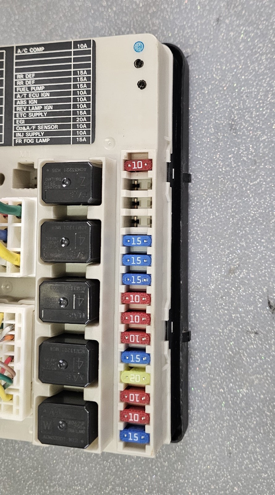 🔥2007-2011 Nissan Versa IPDM Under Hood Fuse Box Relay Control Module Unit F