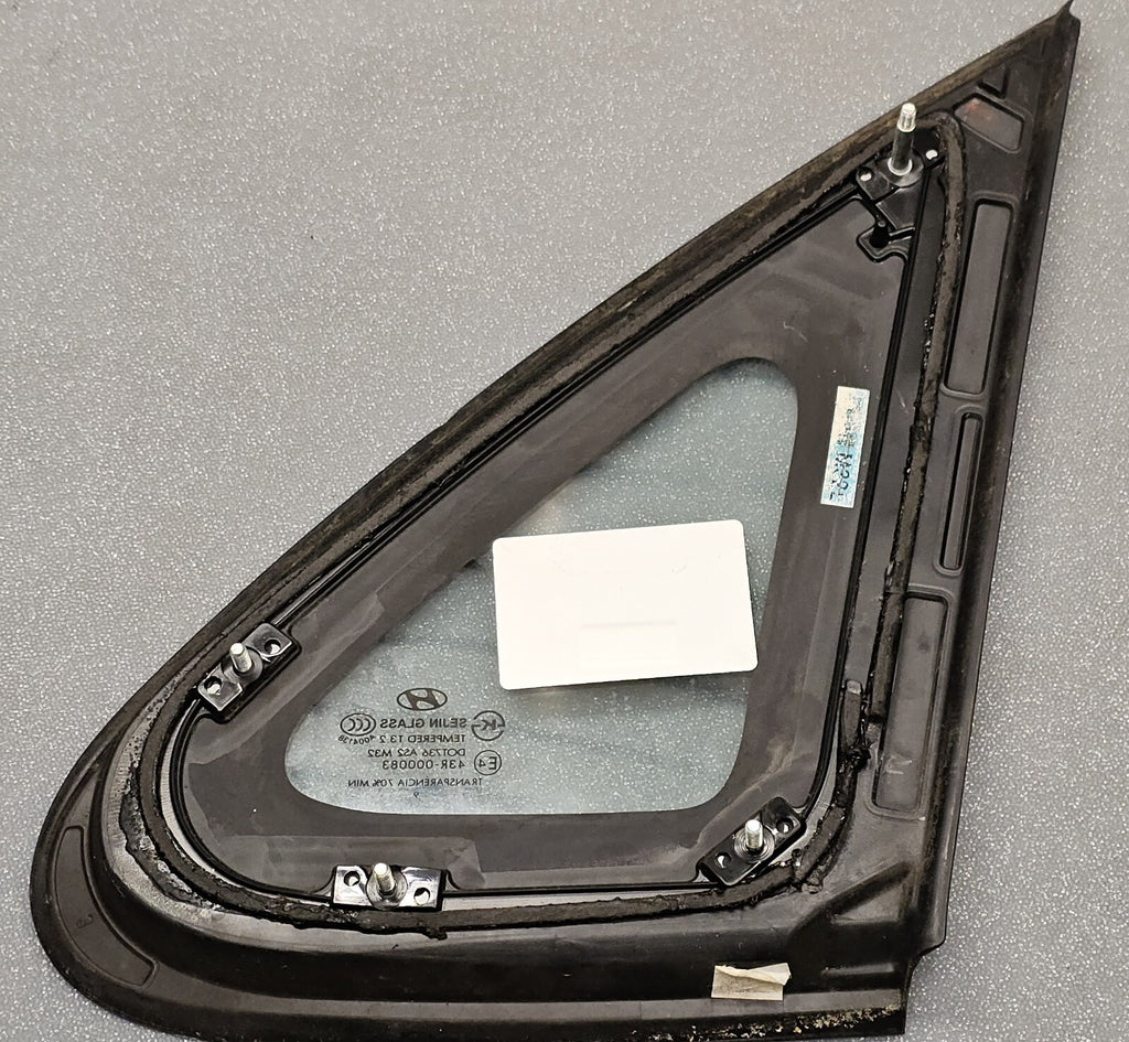 🔥07-10 Hyundai Elantra Sedan Rear Left Drivers Quarter Glass Window OEM