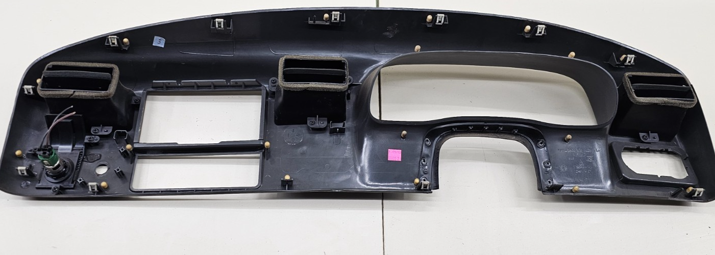 🔥99-04 Ford F250 F350 Dash Instrument Cluster Speedometer Bezel Panel BLACK