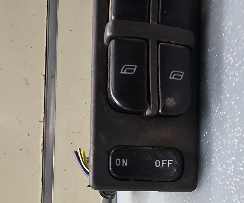 🔥99-05 Saab 9-5 Left Driver Master Power Window Switch Control Assembly Black