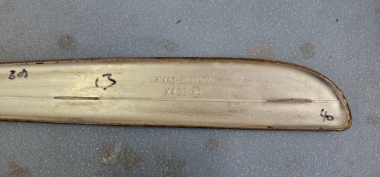 🔥2002-2005 Jaguar X Type Left Door Panel Wood Trim Molding OEM WOODGRAIN