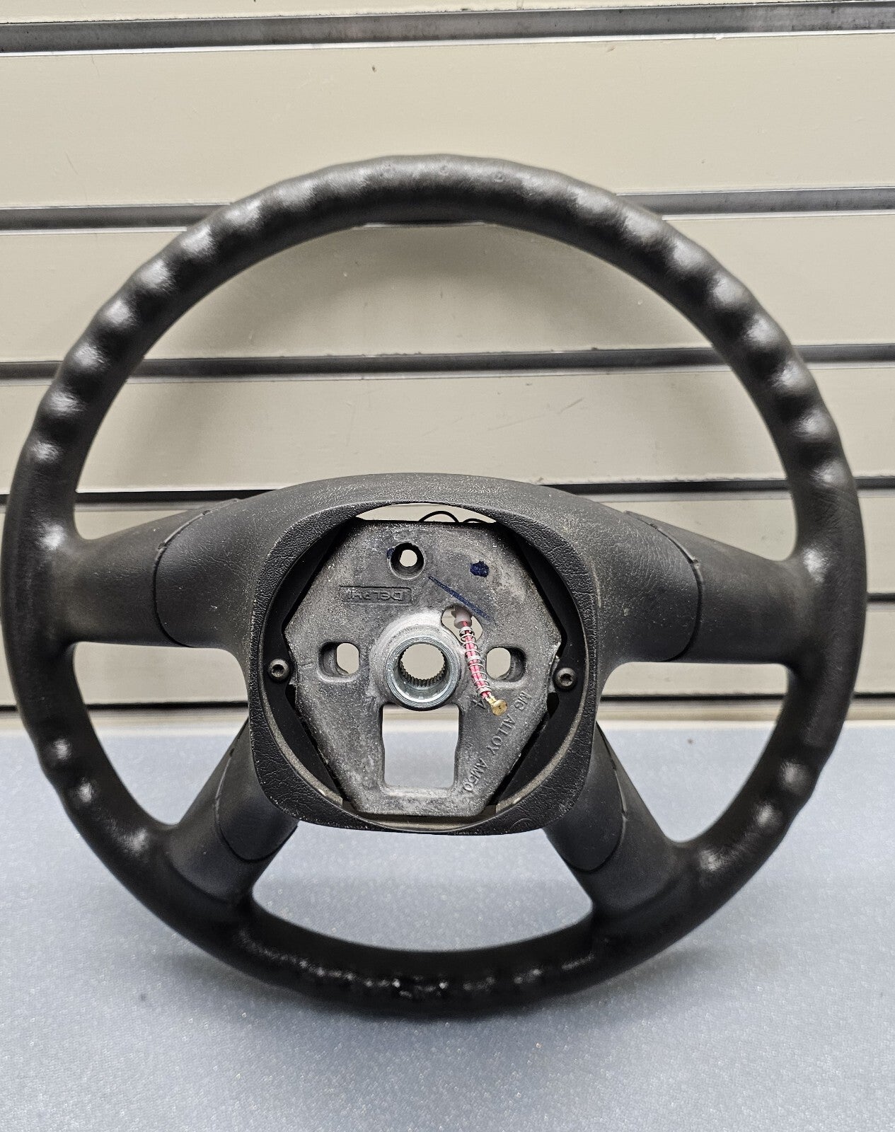 🔥03-06 SILVERADO SIERRA YUKON TAHOE SUBURBAN STEERING WHEEL LEATHER BLACK