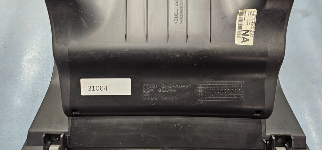 🔥05-10 Honda Odyssey Glove Box Compartment Handle Latch Lock Assembly Gray OEM