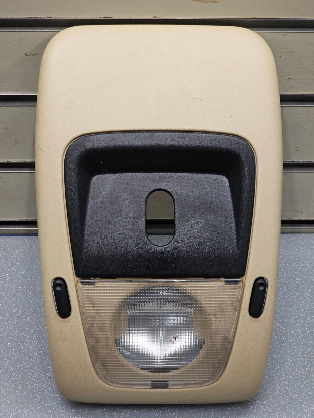 🔥02-05 Explorer Mountaineer Overhead Console Dome Map Light Storage Sunroof Tan