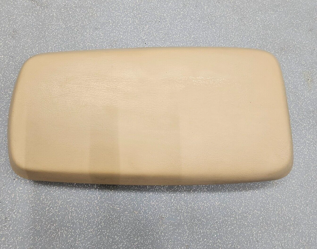 05-09 EQUINOX TORRENT Front Floor Center Console Lid Armrest Top Pad Storage Tan