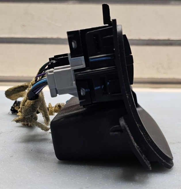 🔥07-12 Buick Enclave Center Bin Power Outlet Heated Seat Wiper Switch BLACK OEM