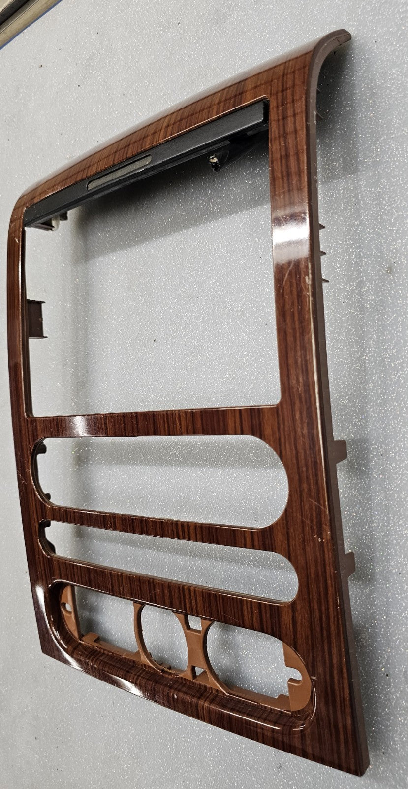 🔥04-08 Ford F150 Lariat Dash Radio Surround Bezel Trim Panel Woodgrain OEM