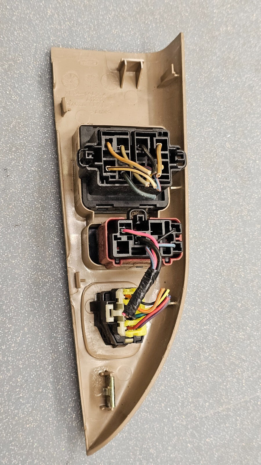 🔥99-02 Ford F150 Left Driver Power Window Pull Switch Regulator Assembly TAN