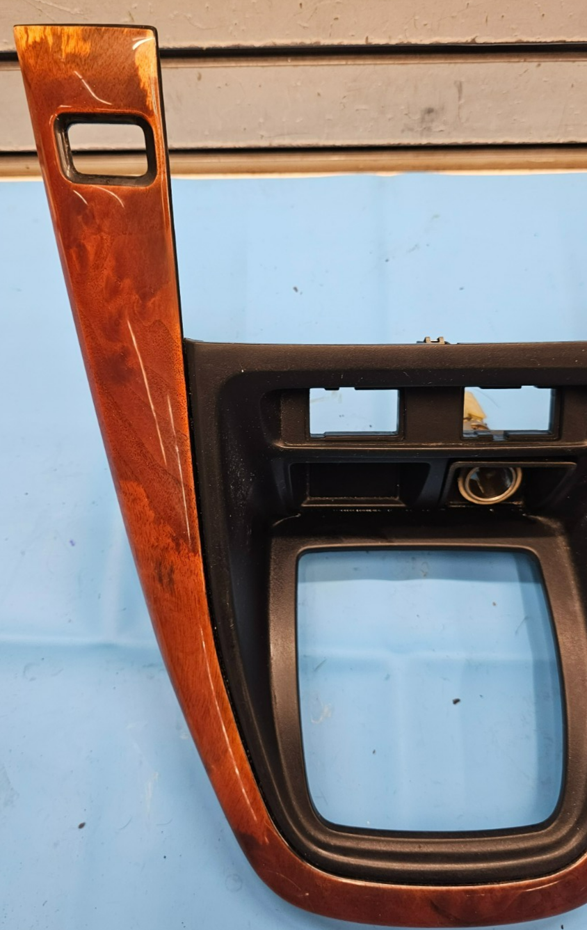 🔥99-03 LEXUS RX300 DASH CONSOLE SHIFTER BEZEL COVER PANEL TRIM ASSEMBLY WOOD