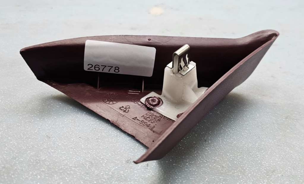 🔥1997-2004 Ford F-150 Door Panel Mirror Trim Sail Left Driver Side OEM MAROON