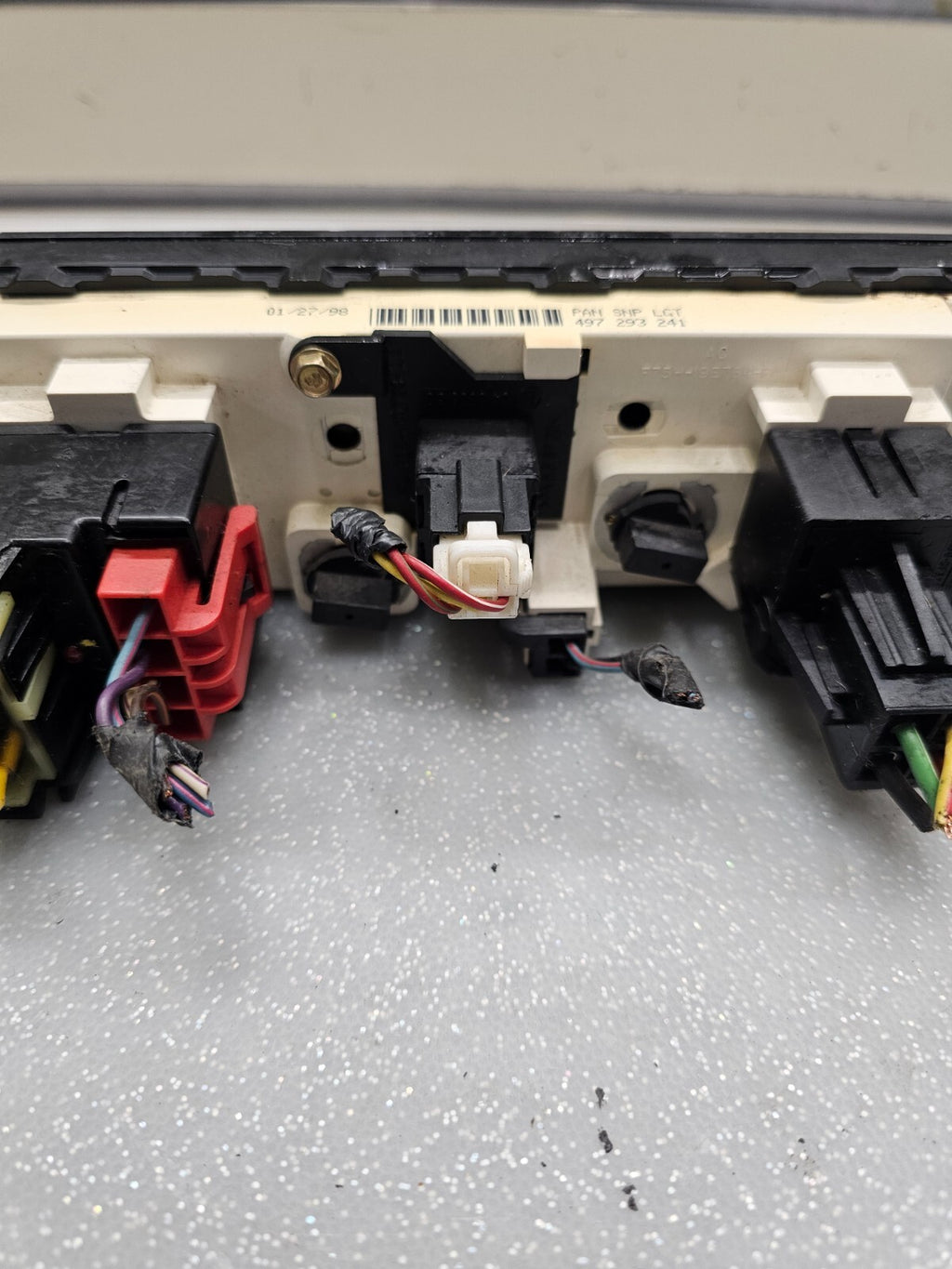 97-03 Ford F150 F250 Expedition Heater A/C Climate Control Panel Dash Unit Temp