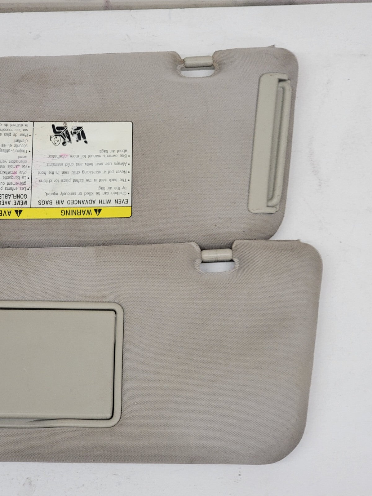 🔥2003-2007 NISSAN MURANO SUN VISORS SHADE SUNVISORS SET  GRAY