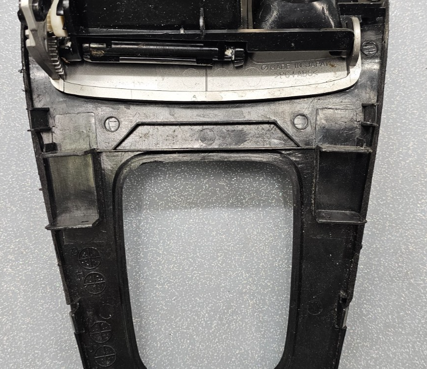 🔥05-07 IMPREZA FORESTER GEAR SHIFTER TRIM BEZEL CENTER CONSOLE ASSEMBLY SILVER
