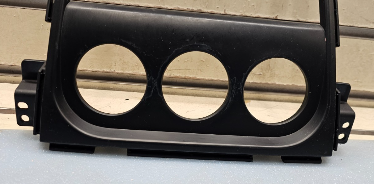 🔥07-13 SUZUKI SX4 DASH FM RADIO STEREO CLIMATE CONTROL BEZEL TRIM PANEL BLACK