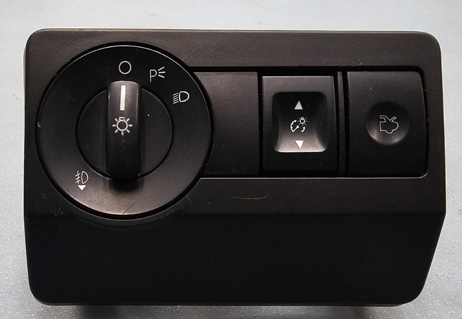 🔥10-12 FORD FUSION MILAN HEADLIGHT LAMP DIMMER CONTROL TOGGLE SWITCH ASSY BLACK