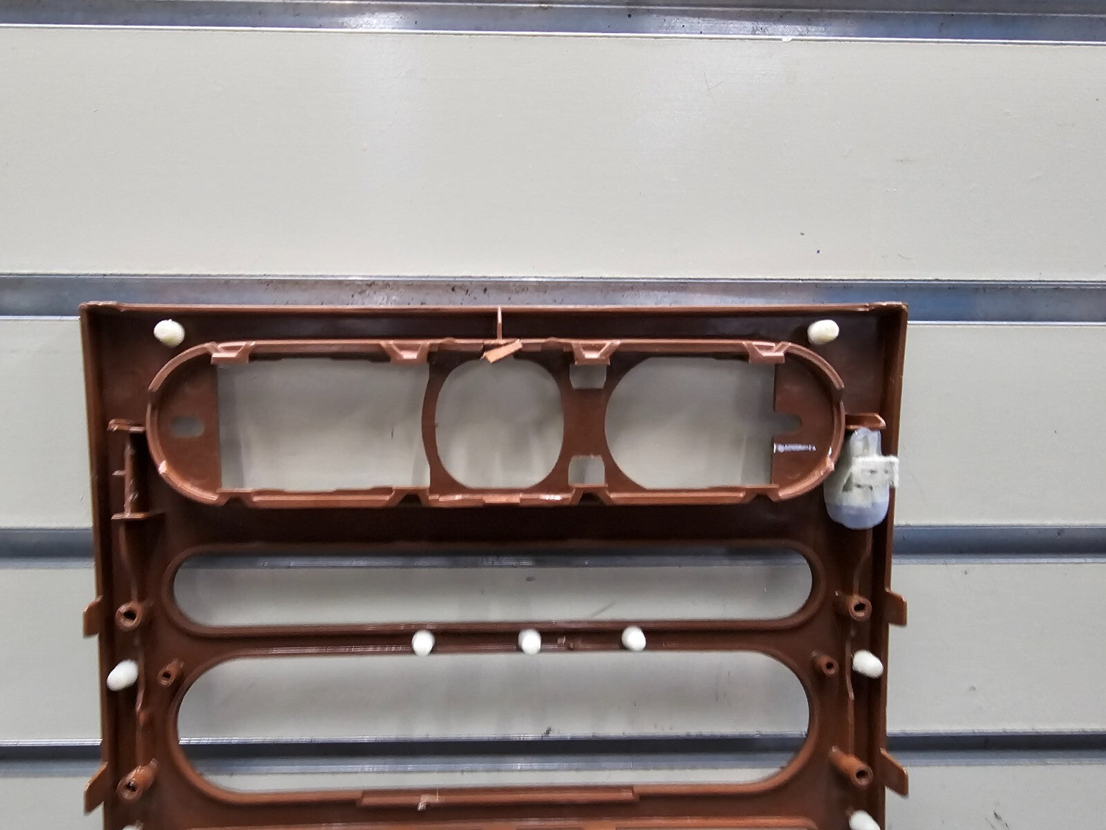 🔥04-08 Ford F150 Lariat Dash Radio Surround Bezel Trim Panel Woodgrain OEM