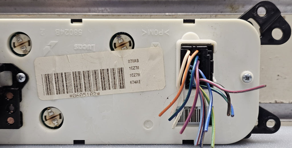 🔥06-08 Dodge Ram DAKOTA A/C Heater Climate Control Temperature Unit w/1 Button