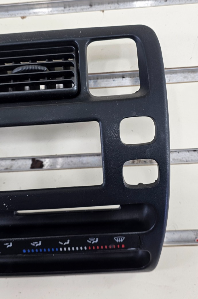 🔥93-97 Corolla Dash FM Radio Stereo Display AC Climate Control Bezel Trim Black