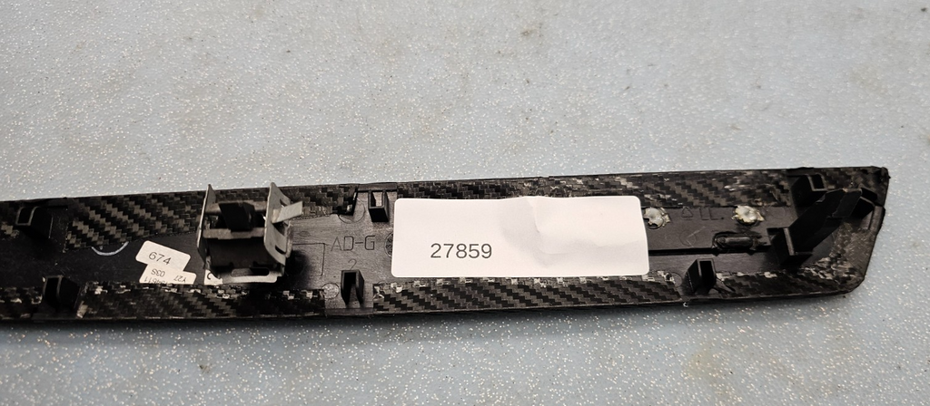 🔥2009-2012 AUDI A4 S4 Instrument Panel dash Trim Panel BLACK