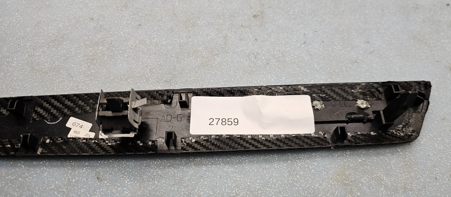 🔥2009-2012 AUDI A4 S4 Instrument Panel dash Trim Panel BLACK