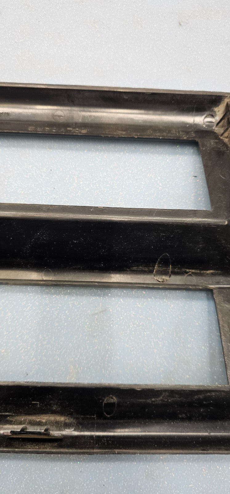 🔥87-91 Ford F150 F250 Bronco Center Dash Radio Stereo Bezel Trim Panel Black