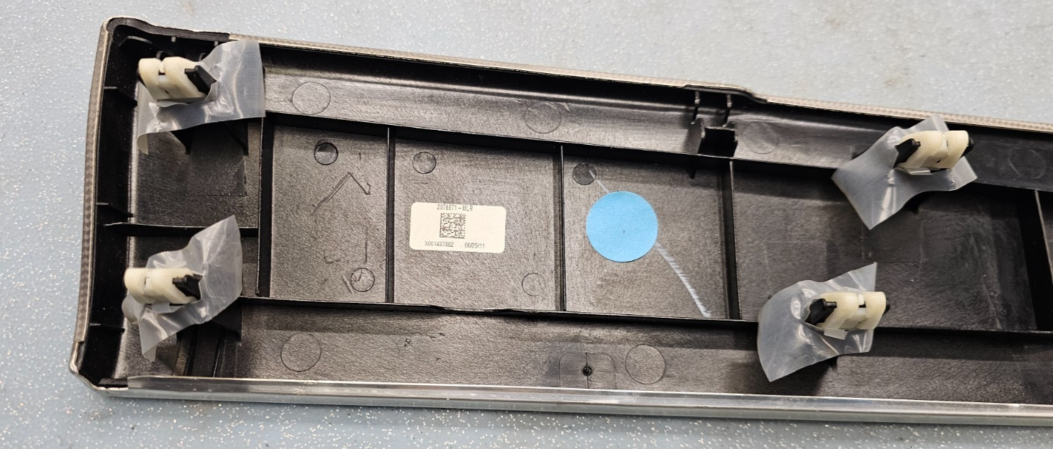 🔥2011–2015 Lincoln MKX Headlight Dimmer Switch Trim OEM gray