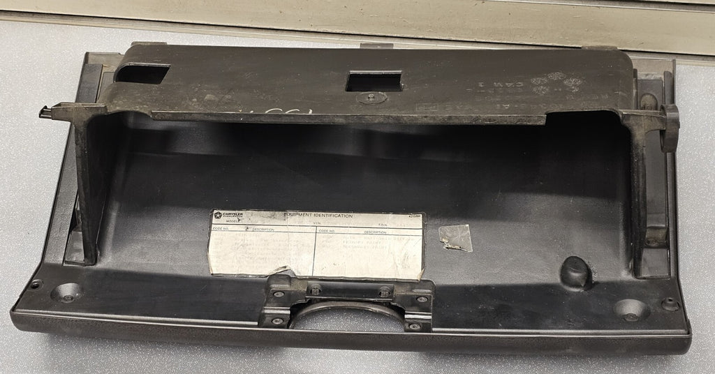 🔥98-01 Dodge RAM Dash GLOVE BOX Storage Compartment Door Lid Assembly Black G21