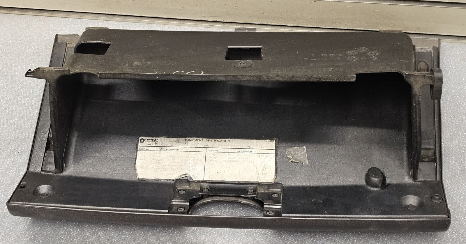 🔥98-01 Dodge RAM Dash GLOVE BOX Storage Compartment Door Lid Assembly Black G21