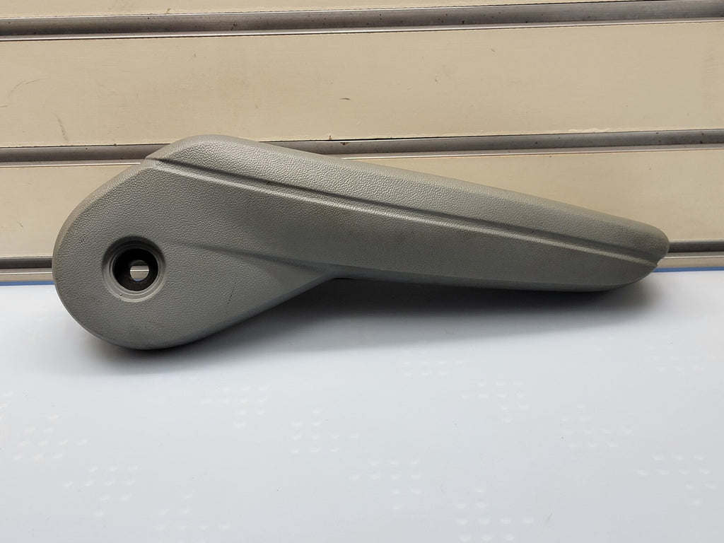 08-11 CARAVAN TOWN & COUNTRY LEFT DRIVER SIDE FRONT SEAT ARMREST LIGHT GRAY
