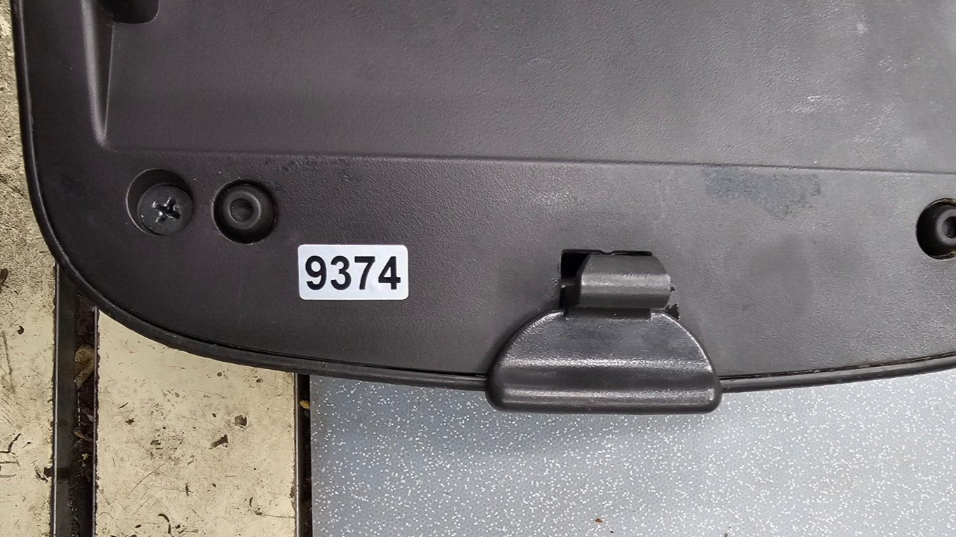 07-12 Santa Fe Center Console Arm Rest Cover Lid Top Pad Storage Assembly Black