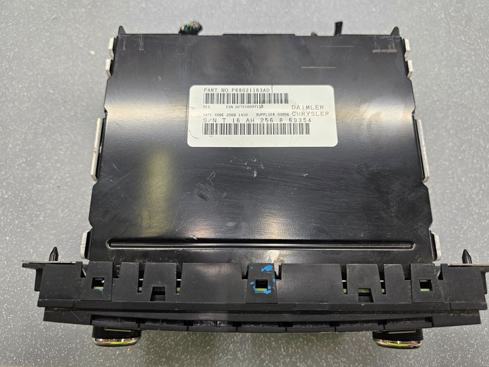 🔥09-10 Grand Caravan Liberty Dash AM FM Radio Satellite CD Player MP3 Receiver