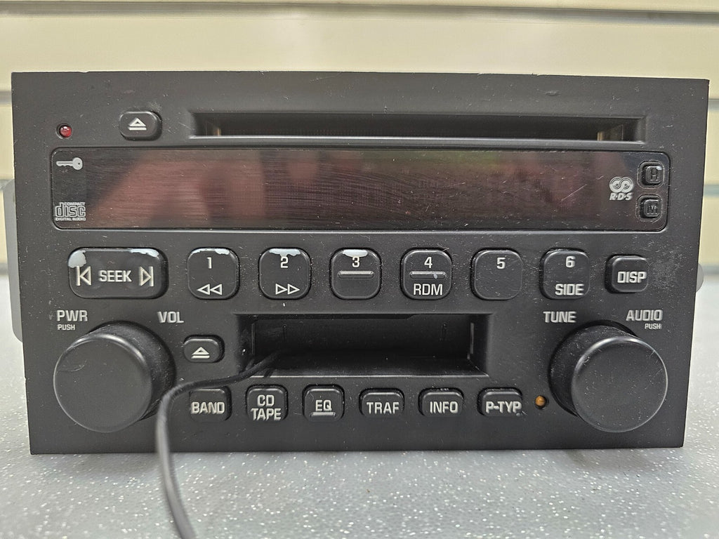 🔥04-06 Century Rendezvous Dash AM FM Radio Stereo CD Player Cassette Black OEM