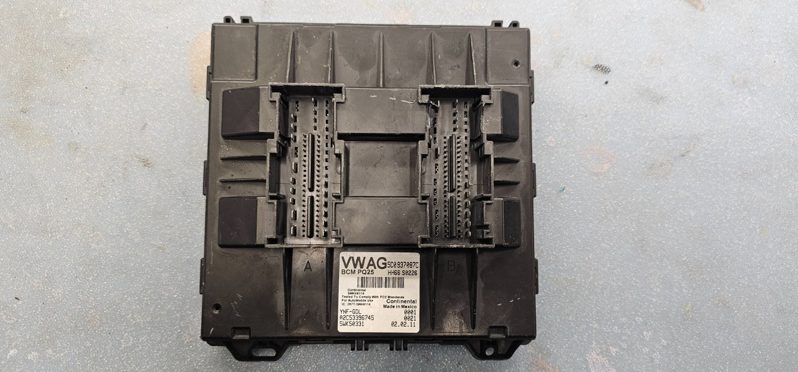 🔥11-14 VolksWagen VW Jetta Front Body Computer Control Module BCM BCU Unit OEM