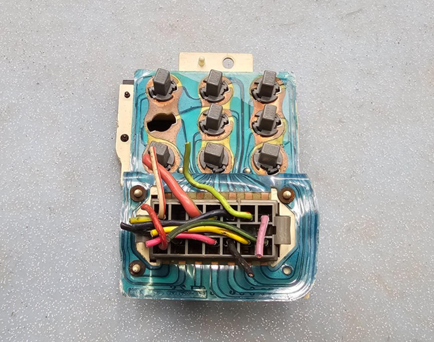🔥1988-1989 Lincoln Town Car Warning Dash Light Assembly BLACK