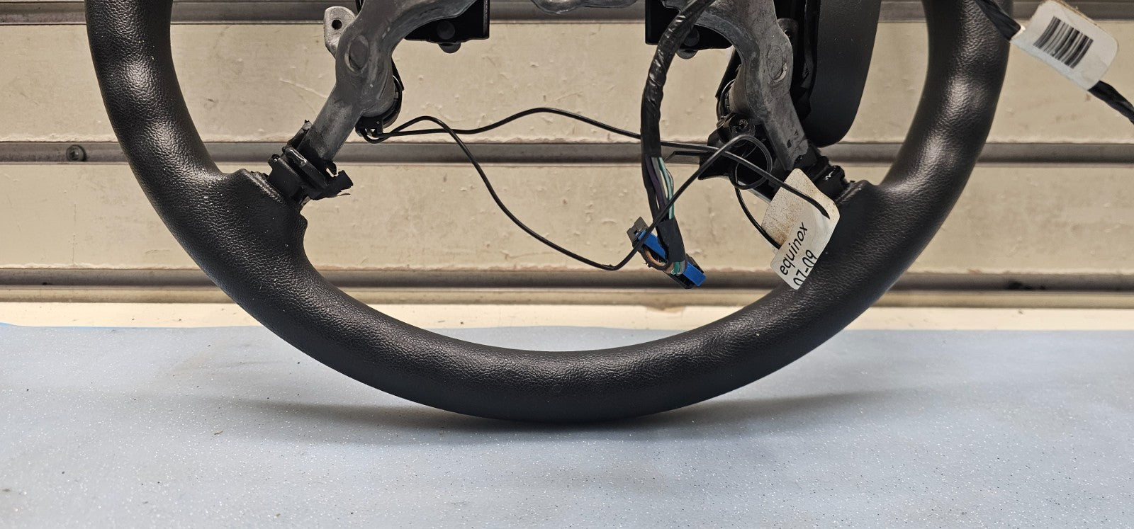 🔥07-09 Equinox Steering Wheel Column Cruise Control Leather Assembly BLACK
