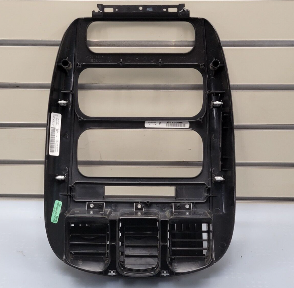 🔥01-07 Dodge Caravan Town & Country dash radio climate TRIM bezel carbon fiber