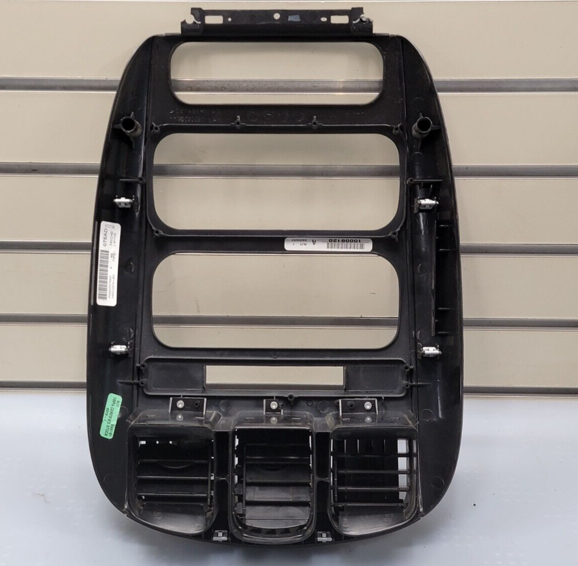 🔥01-07 Dodge Caravan Town & Country dash radio climate TRIM bezel carbon fiber
