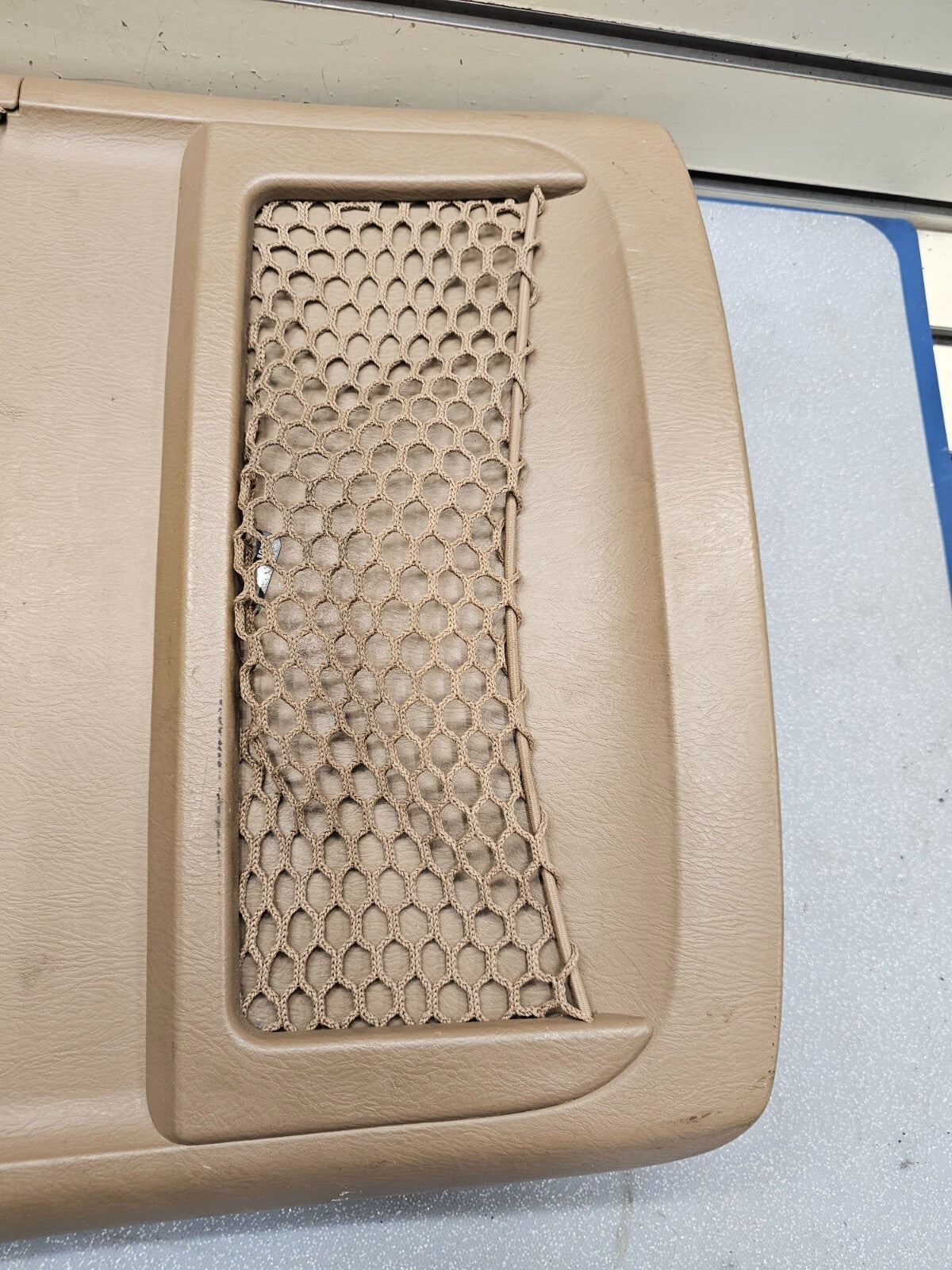 🔥03-08 Honda PILOT Seat Back Cover Cargo Net Pocket Front LEFT or RIGHT TAN