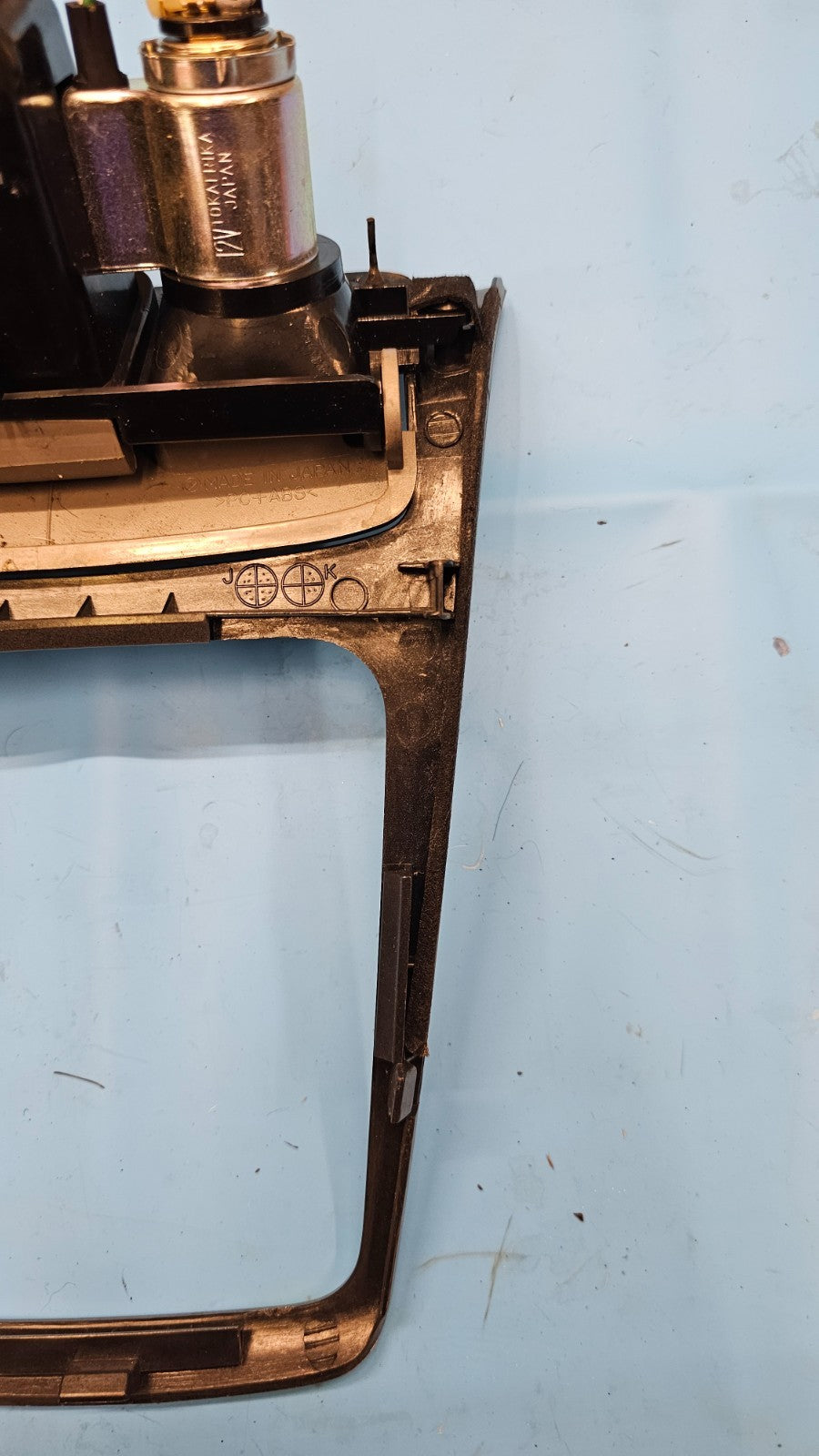 🔥05-07 IMPREZA FORESTER GEAR SHIFTER TRIM BEZEL CENTER CONSOLE ASSEMBLY SILVER