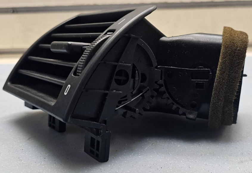 🔥01-06 BMW E46 325 330 M3 LEFT DRIVER DASH AC A/C HVAC AIR VENT HEATER BLACK
