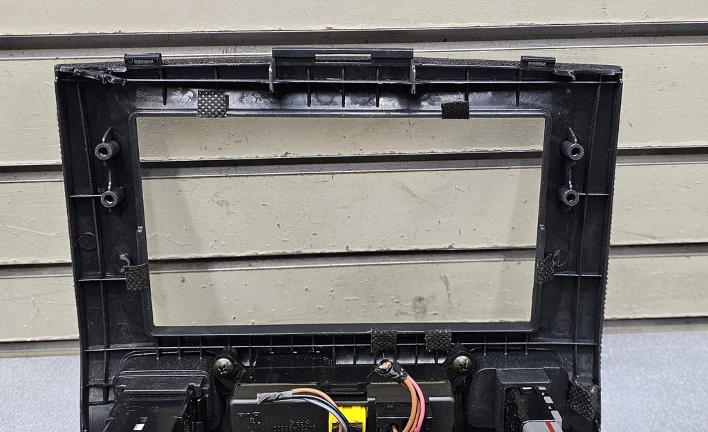 🔥01-06 HYUNDAI SANTA FE OEM BLACK CENTER DASH RADIO HEAT AC VENT TRIM BEZEL