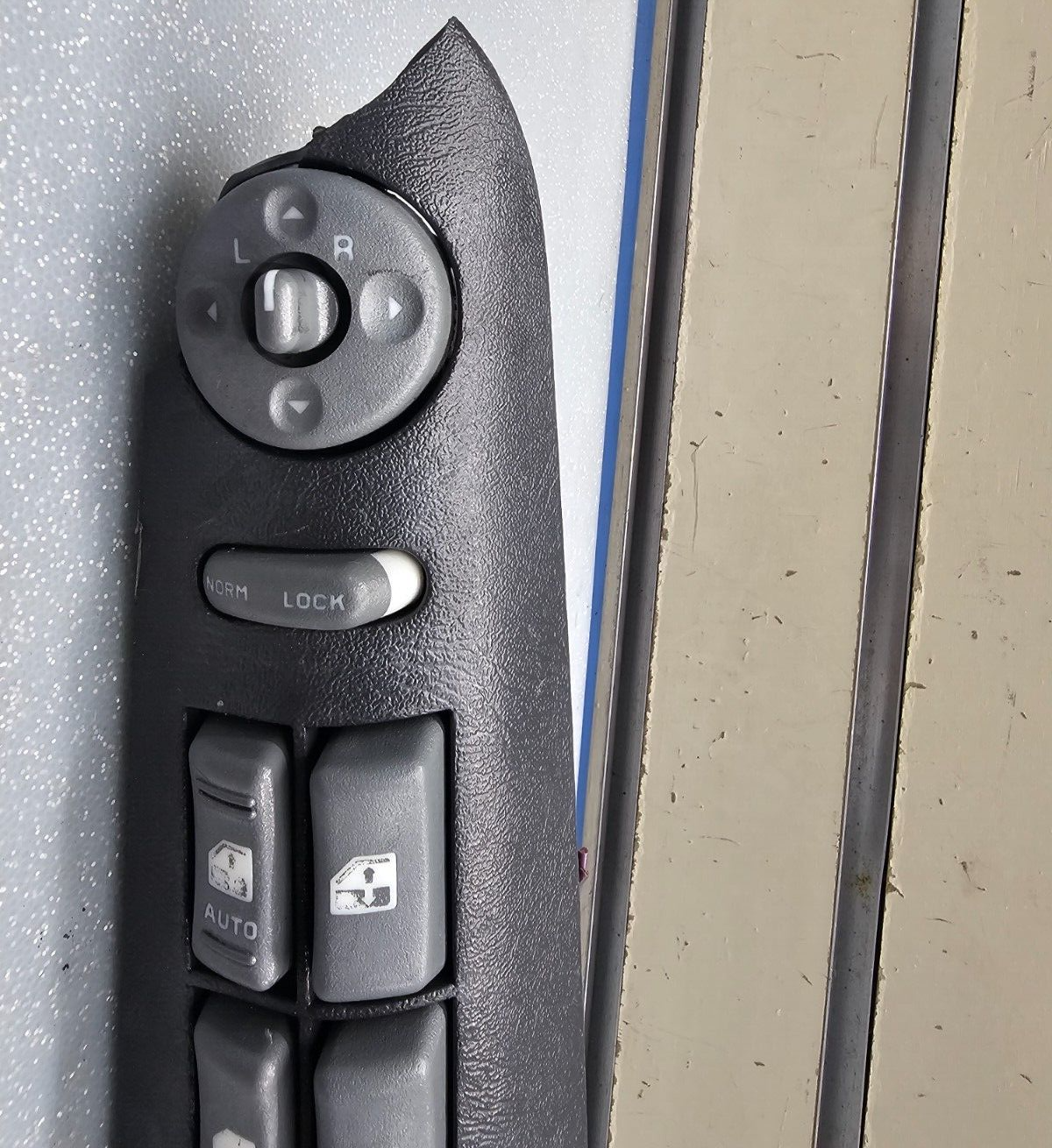🔥95-97 S10 BLAZER JIMMY Left Driver Master Power Window Switch Assembly Black