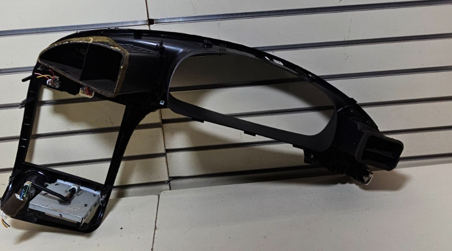 🔥00-06 HYUNDAI ELANTRA DASH RADIO INSTRUMENT CLUSTER SPEEDOMETER BEZEL BLACK