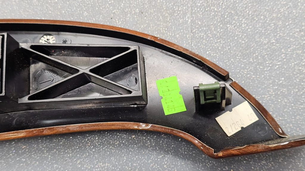 97-05 Buick Park Avenue Right Front Passenger Window Mirror Switch Assembly Wood