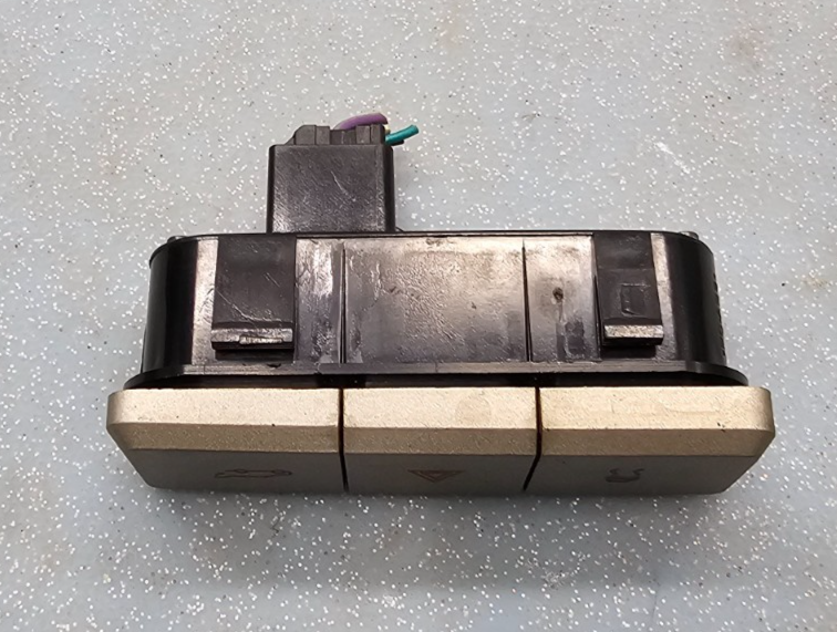 🔥07-10 Lincoln Navigator 5.4L Traction Hazard Trunk Switch Control Silver