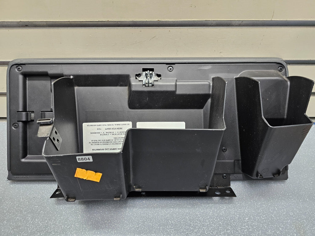 99-06 SILVERADO SIERRA Dash GLOVE BOX Storage Compartment Assembly DK GRAY G3