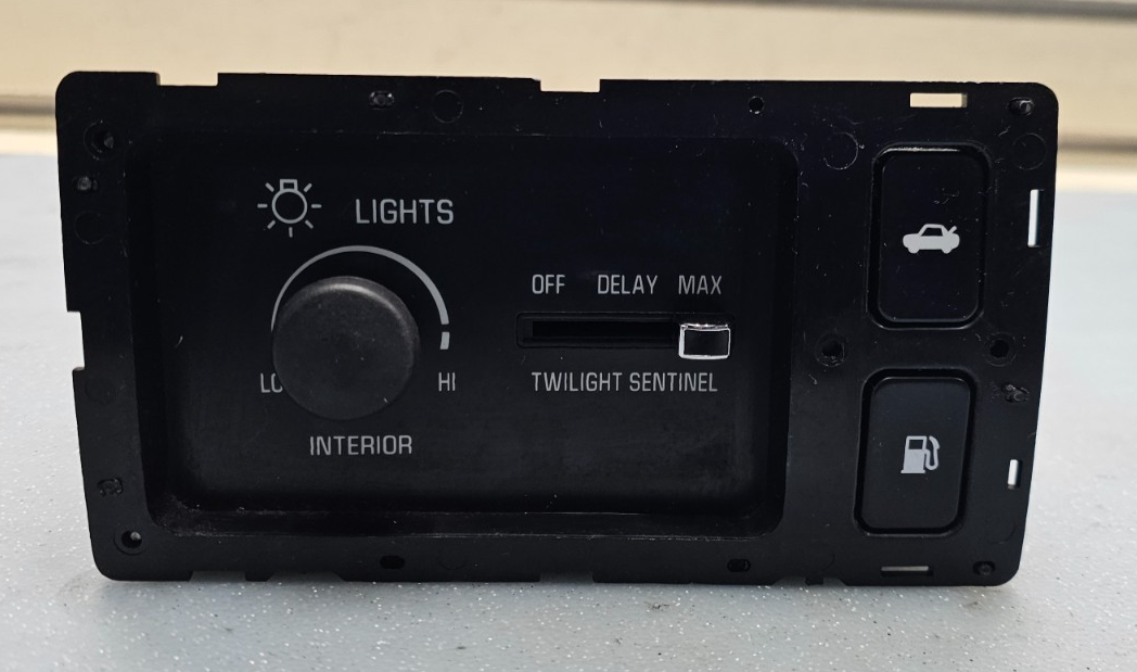 🔥97-99 Cadillac Deville Headlight Dimmer Control Switch Fuel Trunk OEM BLACK