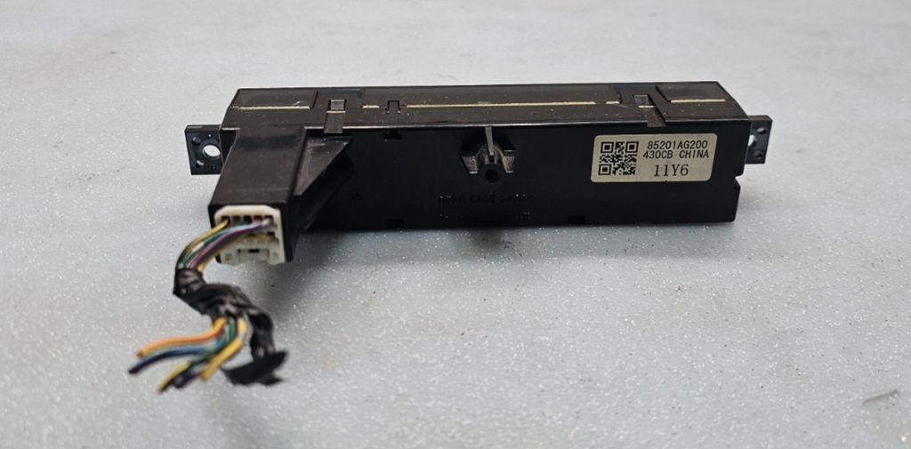 🔥07-09 SUBARU LEGACY OUTBACK DIGITAL CENTER DASH AUTO CLOCK ASSEMBLY BLACK